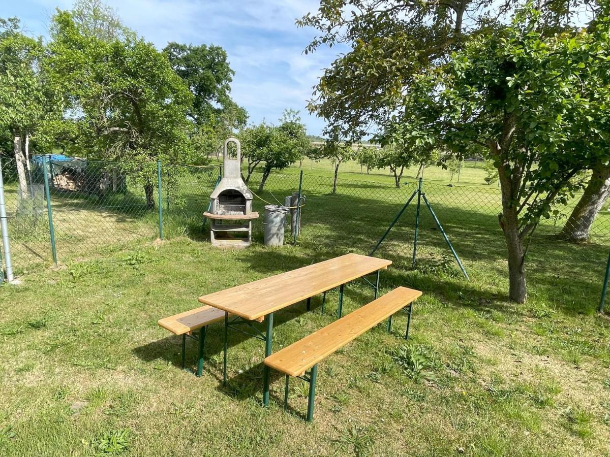 Ferienwohnung Achterwasser Mit Terrasse Dewichow Exterior foto